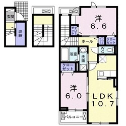 ラナンキュラスの物件間取画像